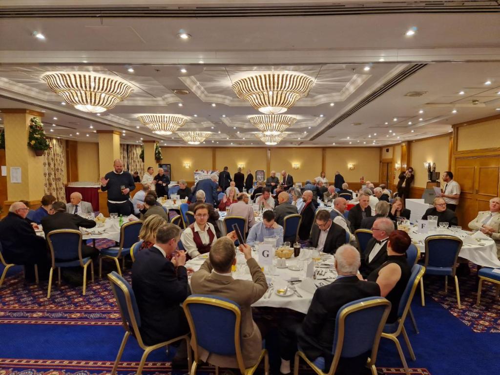 Diners at the 2023 Blackpool Film Collectors' Convention Dinner.